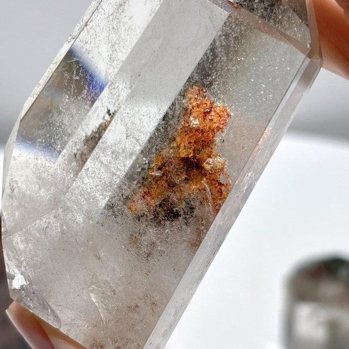 4 Pieces Beautiful Garden Quartz Tower Points