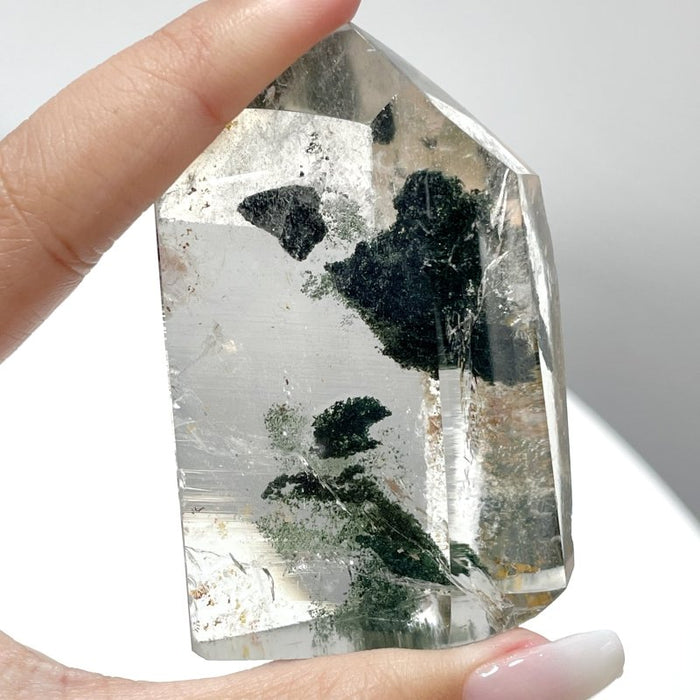 4 Pieces High Quality Garden Quartz Clear Tower Points