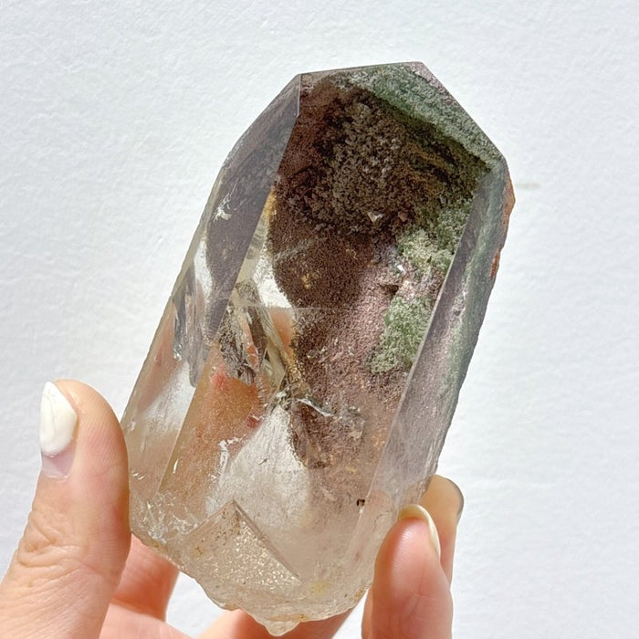 4 Pieces High Quality Garden Quartz Points Raw Bottom (For Collection)