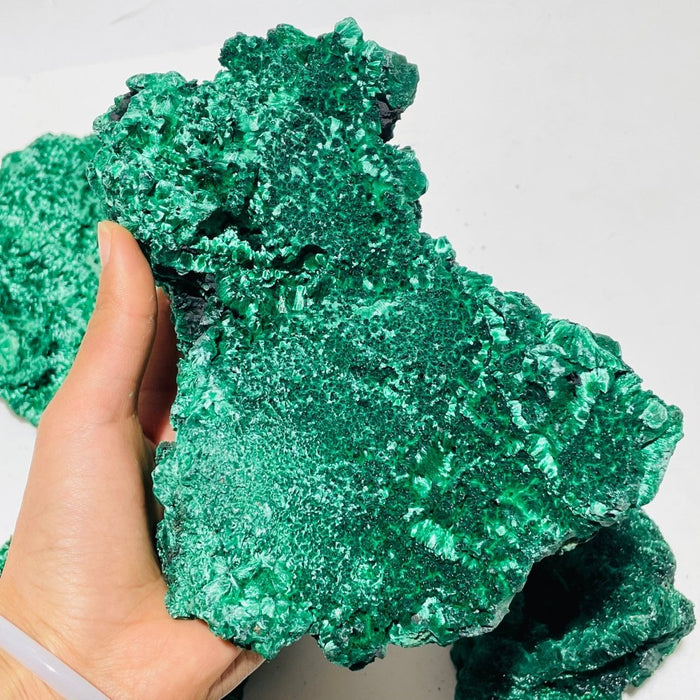 4 Pieces High Quality Large Raw Malachite