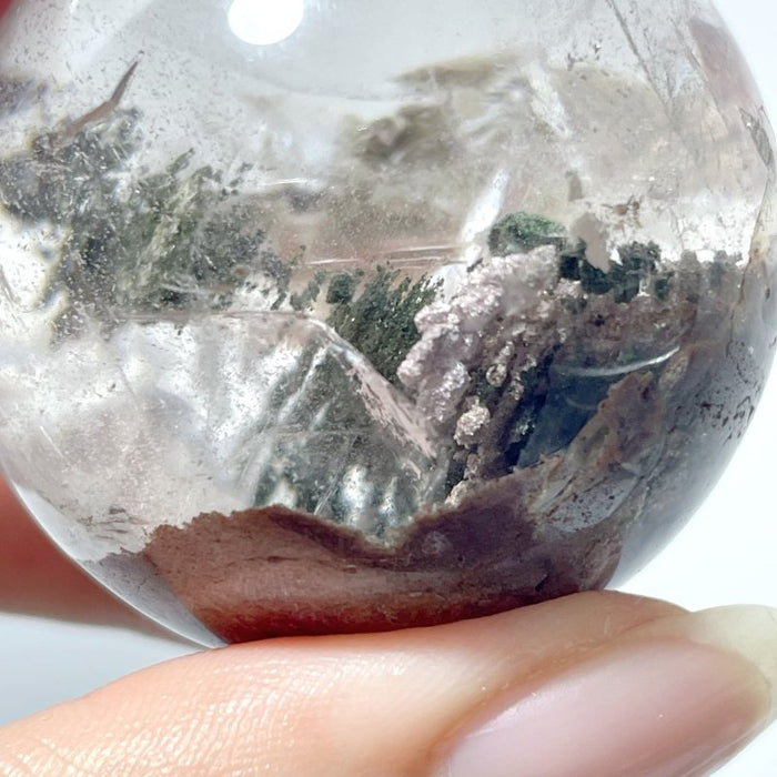 4 Pieces Unique Garden Quartz Sphere