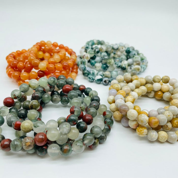 4 Types Bracelet Africa Blood & Yellow Aventurine Wholesale