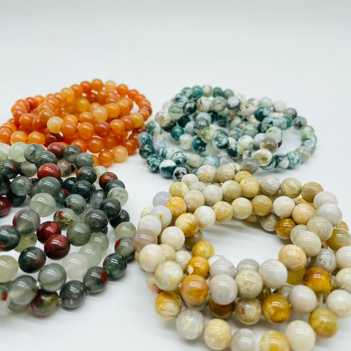 4 Types Bracelet Africa Blood & Yellow Aventurine Wholesale