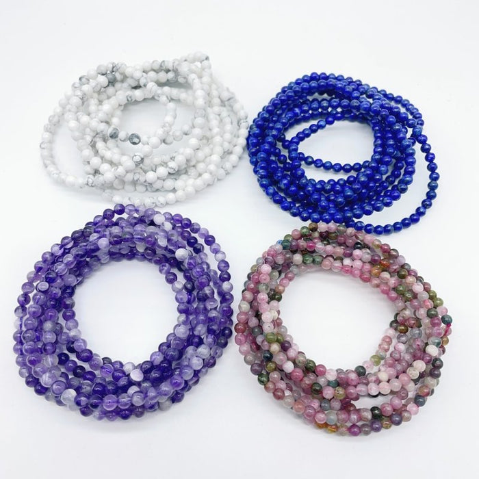 4 Types Bracelet Lapis Lazuli Chevron Amethyst Wholesale