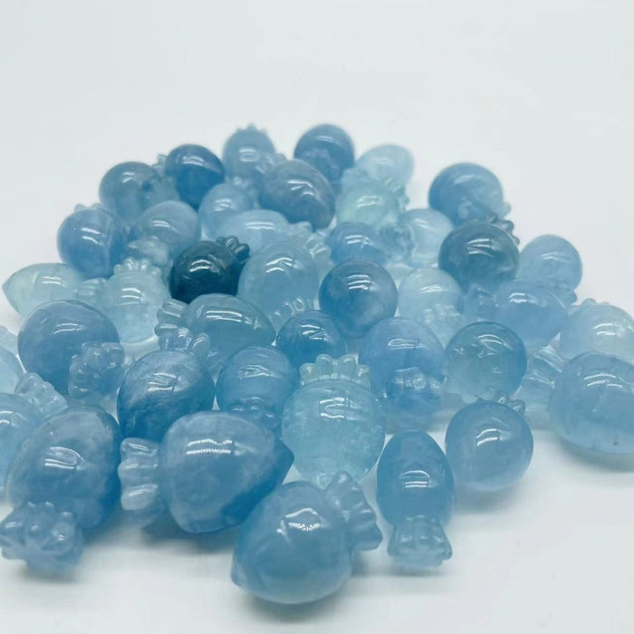 40 Pieces High Quality Aquamarine Carrot
