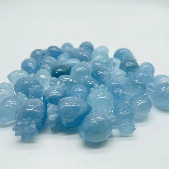 40 Pieces High Quality Aquamarine Carrot
