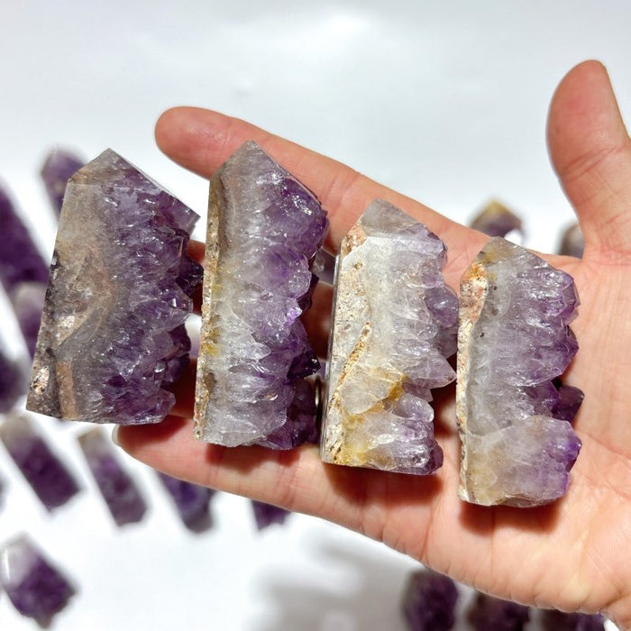 46 Pieces Amethyst Cluster Points