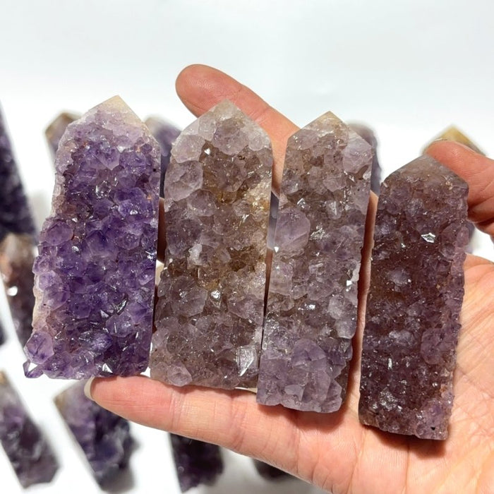 46 Pieces Amethyst Cluster Points