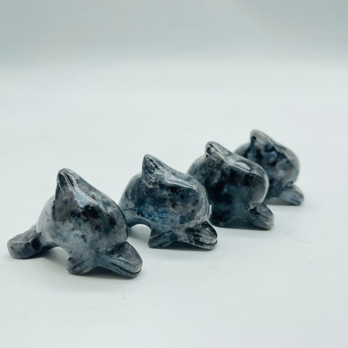 4Types Dolphin Carving Wholesale Chevron Amethyst & Sodalite