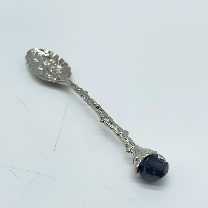 5 Colors Coffee Spoon With Garnet Raw Stone Wholesale
