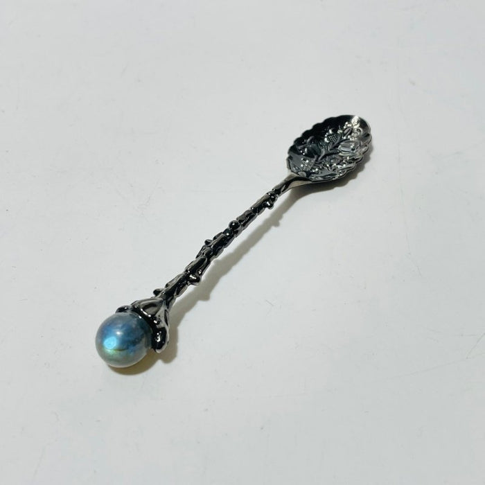 5 Colors Coffee Spoon With High Quality Labradorite Sphere Wholesale