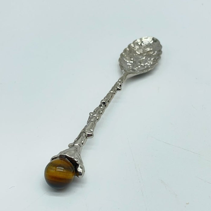 5 Colors Coffee Spoon With Tiger Eye Sphere Wholesale