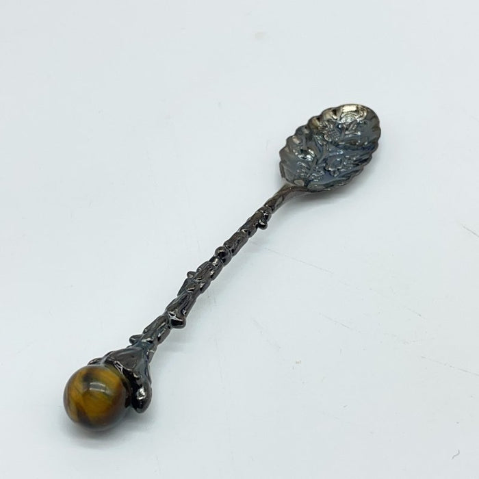 5 Colors Coffee Spoon With Tiger Eye Sphere Wholesale
