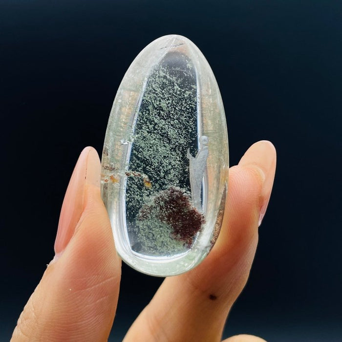 5 Pieces Buddhist Monk Bodhi Kensho Garden Quartz Inner Scene Carving