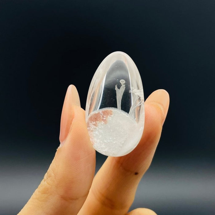 5 Pieces Buddhist Monk Bodhi Kensho Garden Quartz Inner Scene Carving