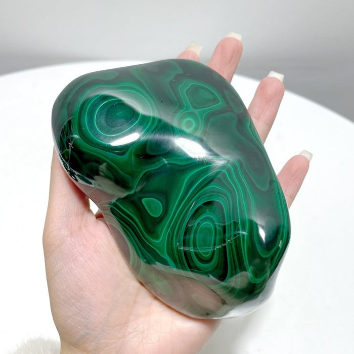 5 Pieces High Quality Polished Malachite Free Form