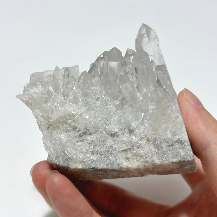 5 Pieces Large Clear Quartz Cluster Groot Carving
