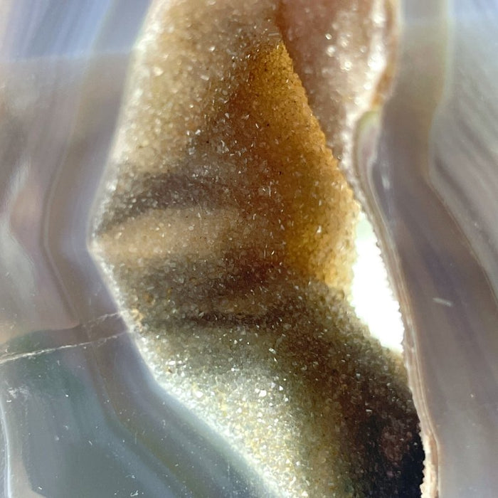 5 Pieces Large Druzy Geode Agate Points