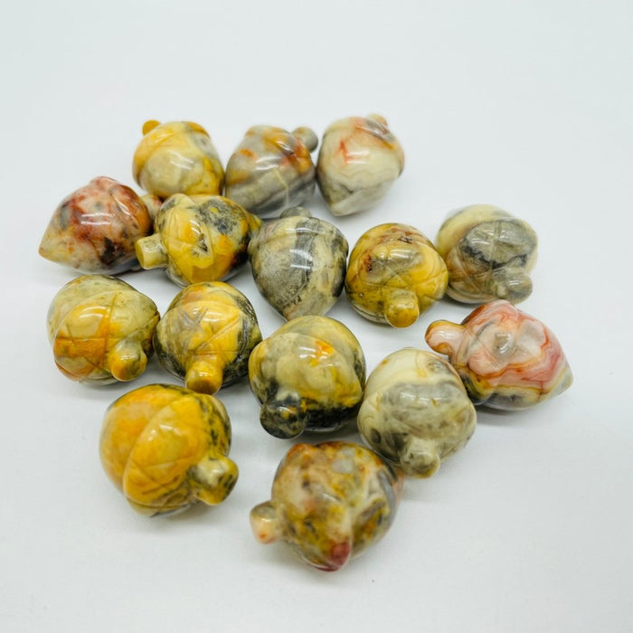 5 Types Africa Blood&Chevron Amethyst Acorns Carving Quartz Wholesale