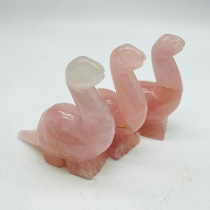 5 Types Dinosaur Chevron Amethyst & Moss Agate Carving Animals Wholesale