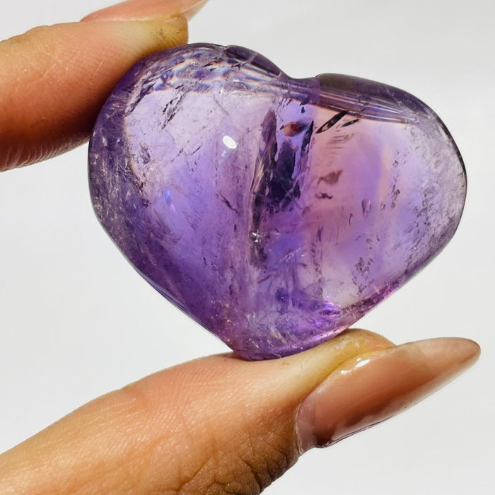 52 Pieces Ametrine Heart Crystal