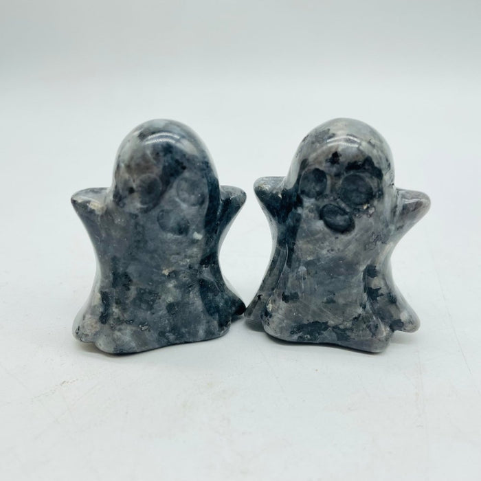 5Types Ghost Crazy Agate & Moss Agate Halloween Carving Wholesale