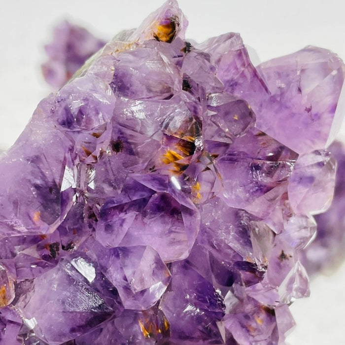 6 Pieces Beautiful Amethyst Cacoxenite Super7 Cluster