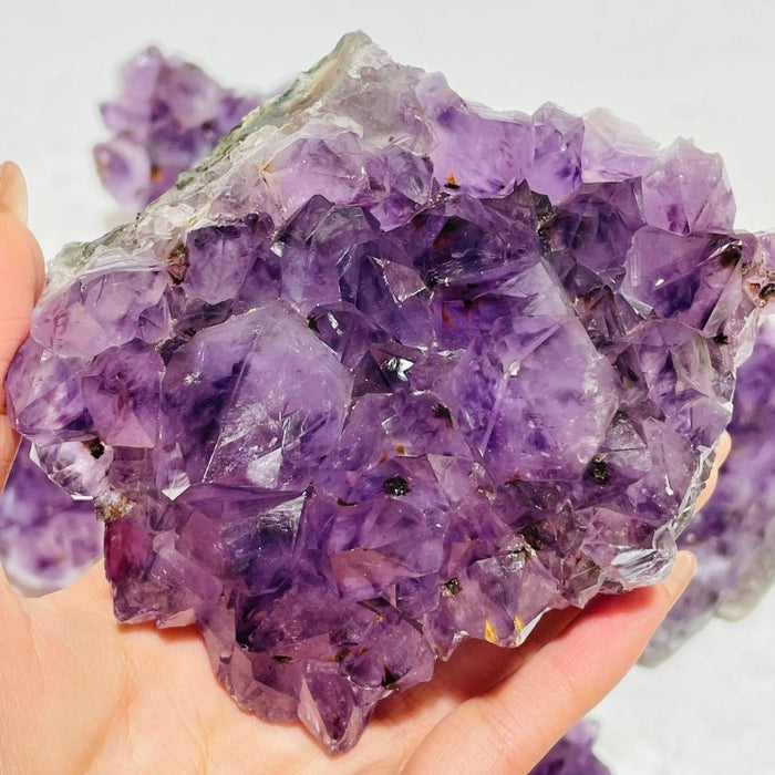 6 Pieces Beautiful Amethyst Cacoxenite Super7 Cluster