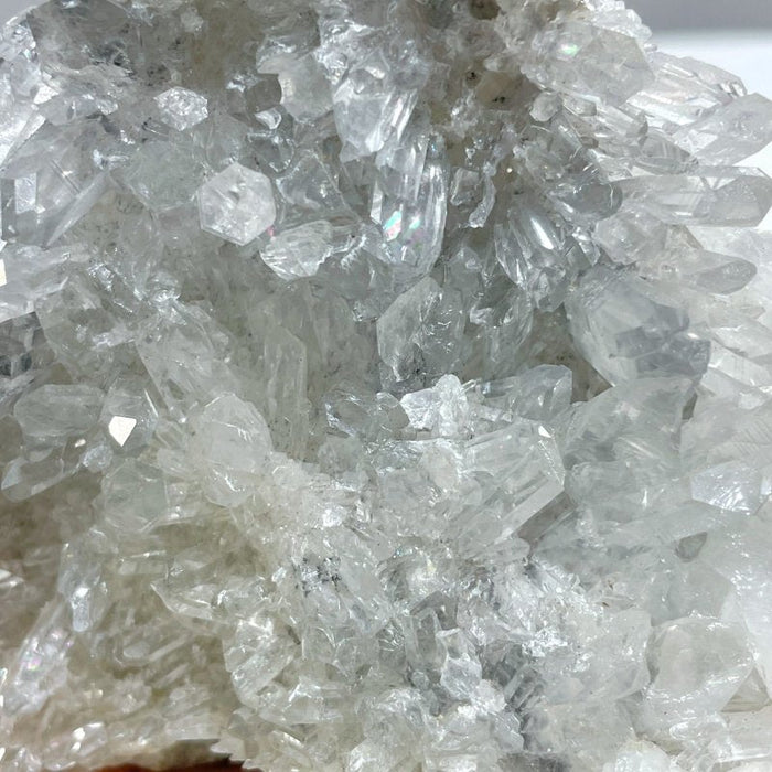 6 Pieces Clear Quartz Cluster Groot Carving