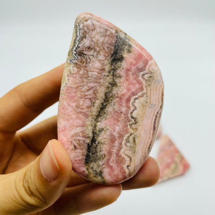 6 Pieces Small Rhodochrosite Slab
