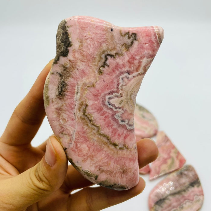 6 Pieces Small Rhodochrosite Slab