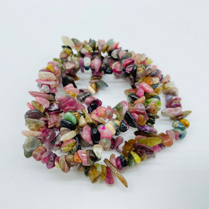 6 Types Chip Bracelet Aquamarine & Moss Agate Wholesale