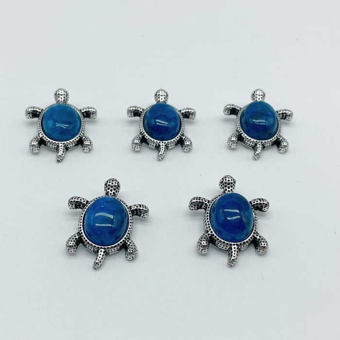 6 Types Cute Turtle Pendant Wholesale Moonstone Amethyst