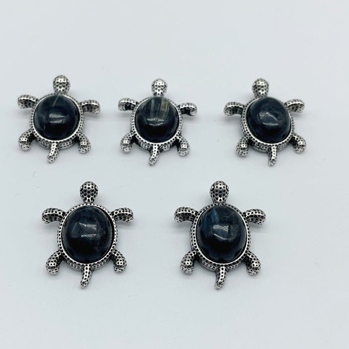 6 Types Cute Turtle Pendant Wholesale Moonstone Amethyst