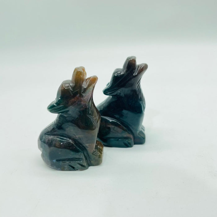 6 Types Wolf Carving Animals Wholesale