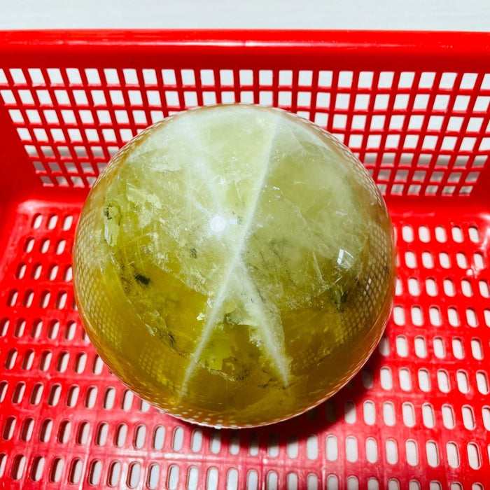 6.3in Citrine Crystal Large Sphere
