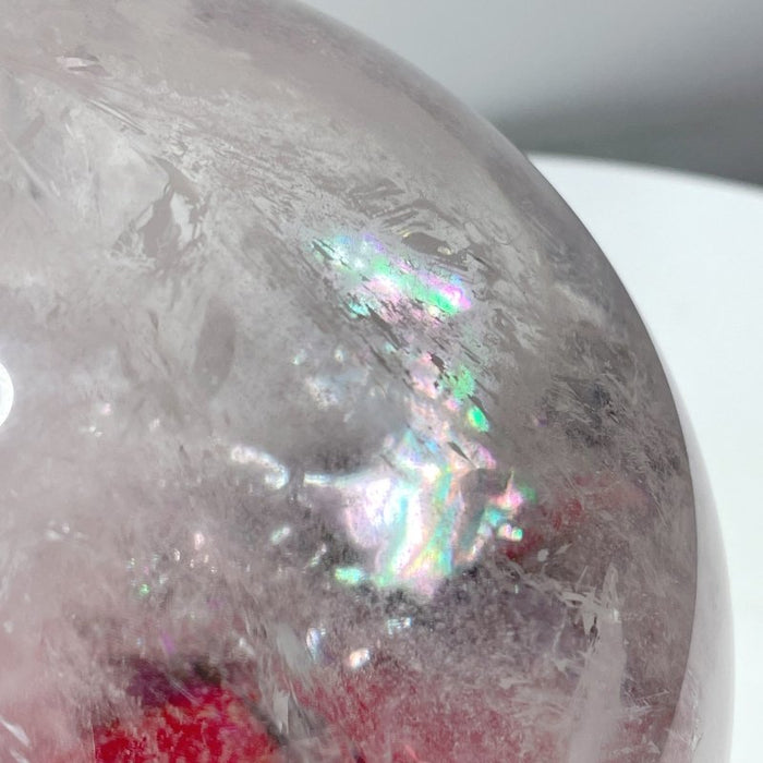6.8in Large Clear Quartz Sphere