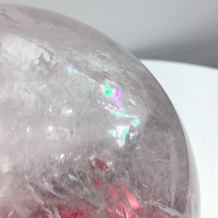 6.8in Large Clear Quartz Sphere