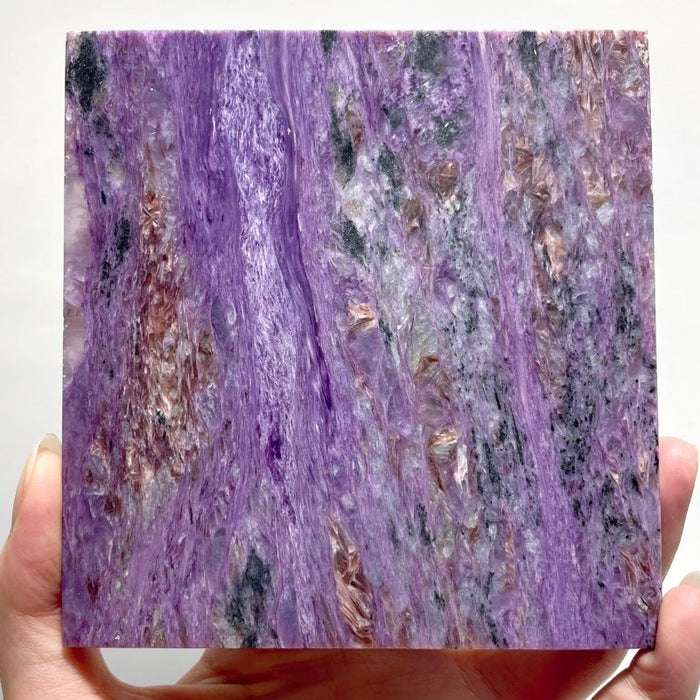 7 Pieces Beautiful High Quality Charoite Slab