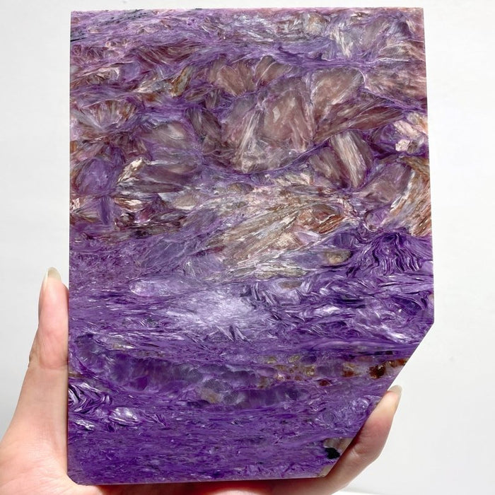 7 Pieces Beautiful High Quality Charoite Slab