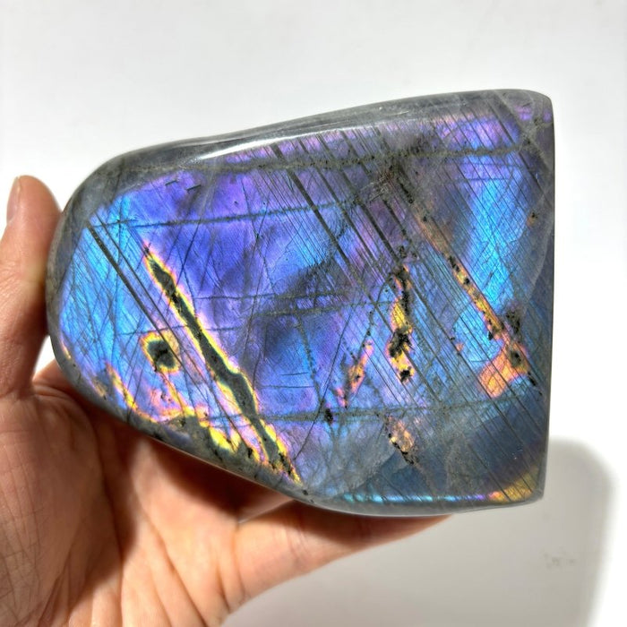 7 Pieces Beautiful Purple Labradorite Free Form