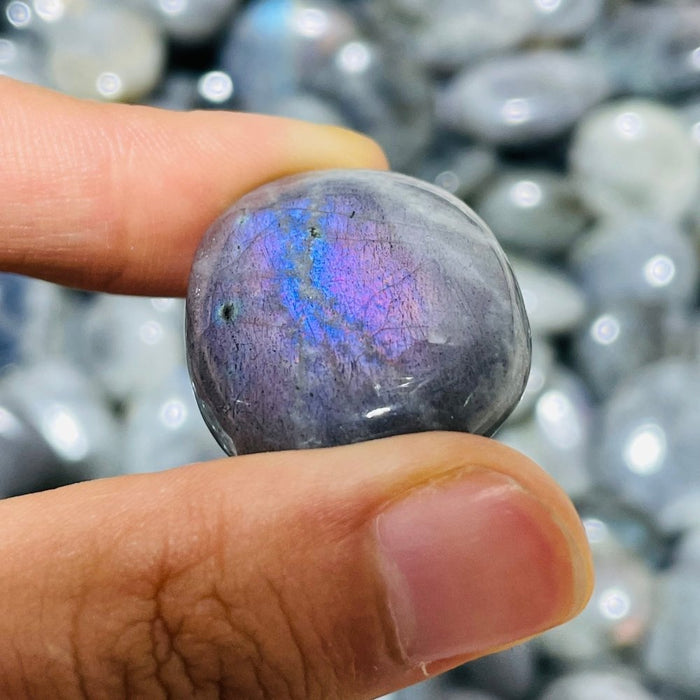 7.77kg(17lbs) Small Purple Blue Labradorite Palm