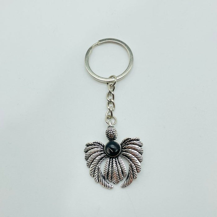 8 Types Crystal Keychain Carving Wholesale Cross Spin Turntable Shape