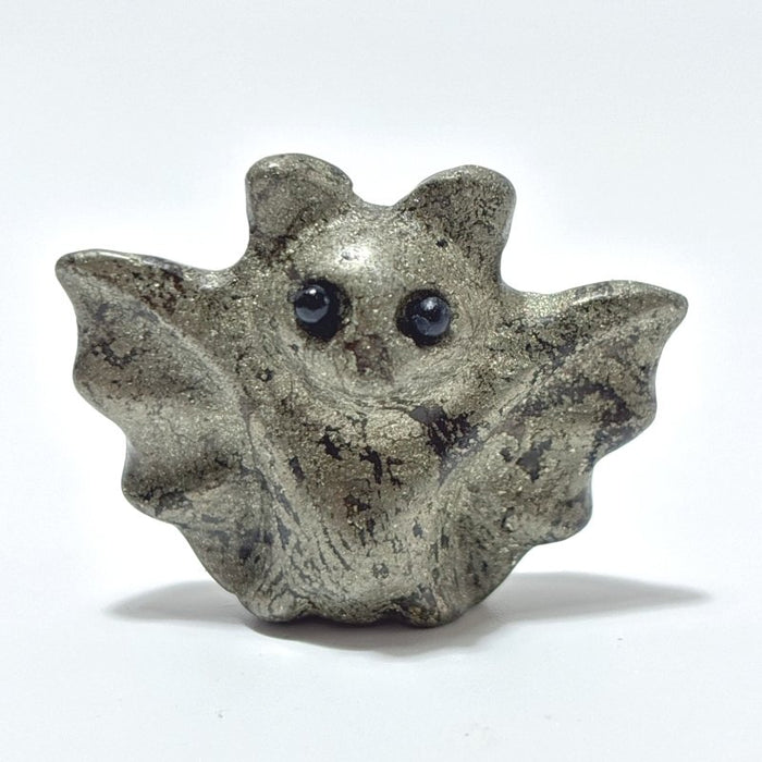 8 Types Halloween Bat Carving Wholesale Clear Quartz Pyrite Garnet
