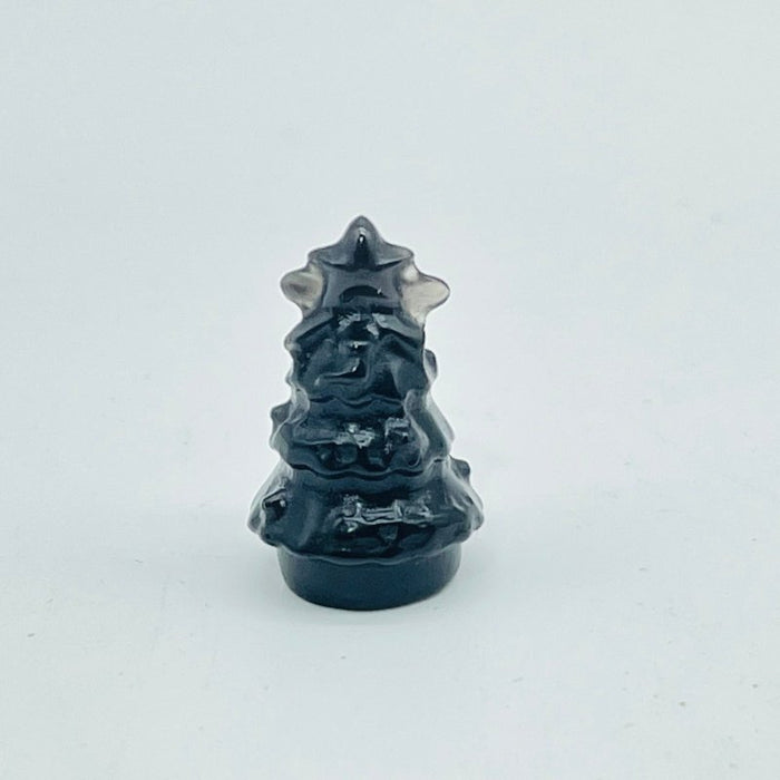 8 Types Mini Black Obsidian Christmas Carving Wholesale Apple Santa Claus Penguin