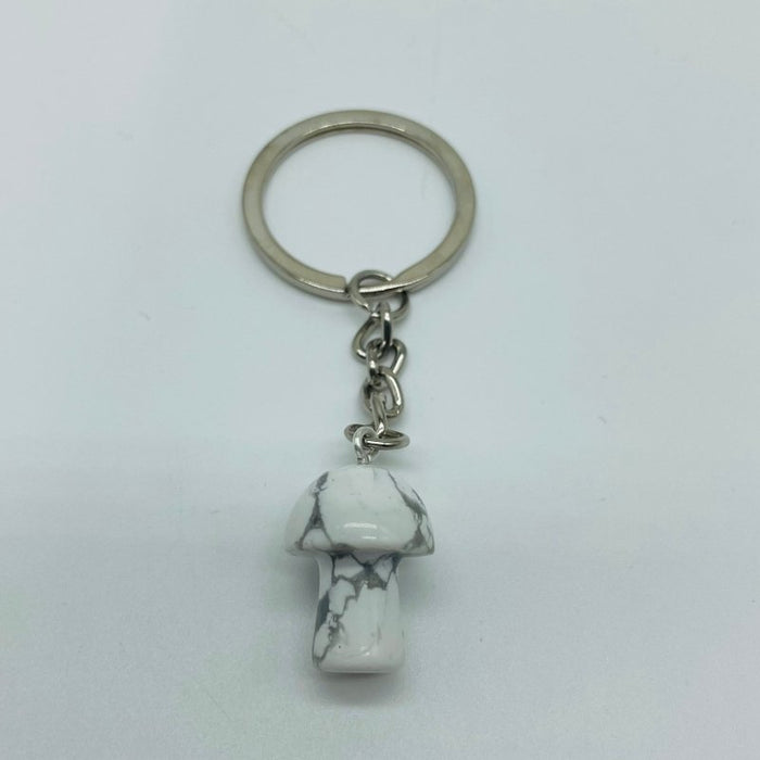 8 Types Mini Mushroom Keychain Wholesale Rhodonite Carnelian Lapis Lazuli