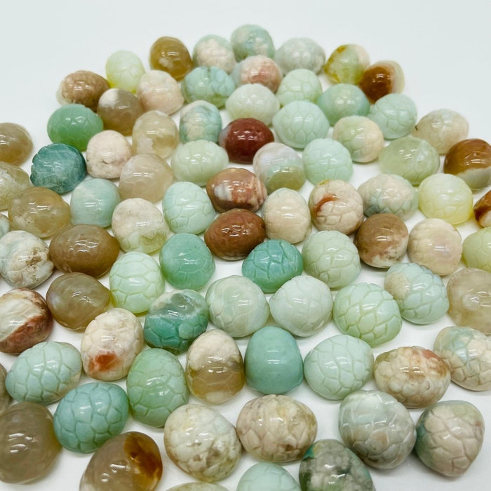 85 Pieces Sakura Agate Turtle Shell Carving