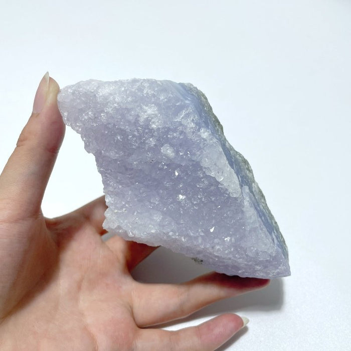 9 Pieces Blue Chalcedony Cluster Specimen