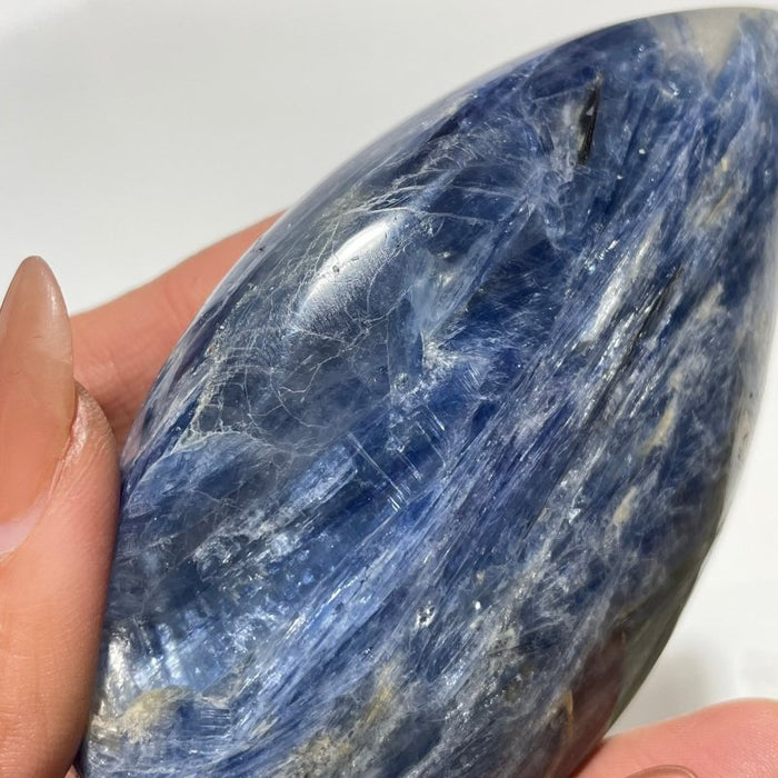 9 Pieces Blue Kyanite Mixed Clear Quartz Arrow Head Shape