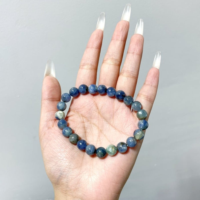 9 Pieces Beautiful Blue Kyanite Bracelet